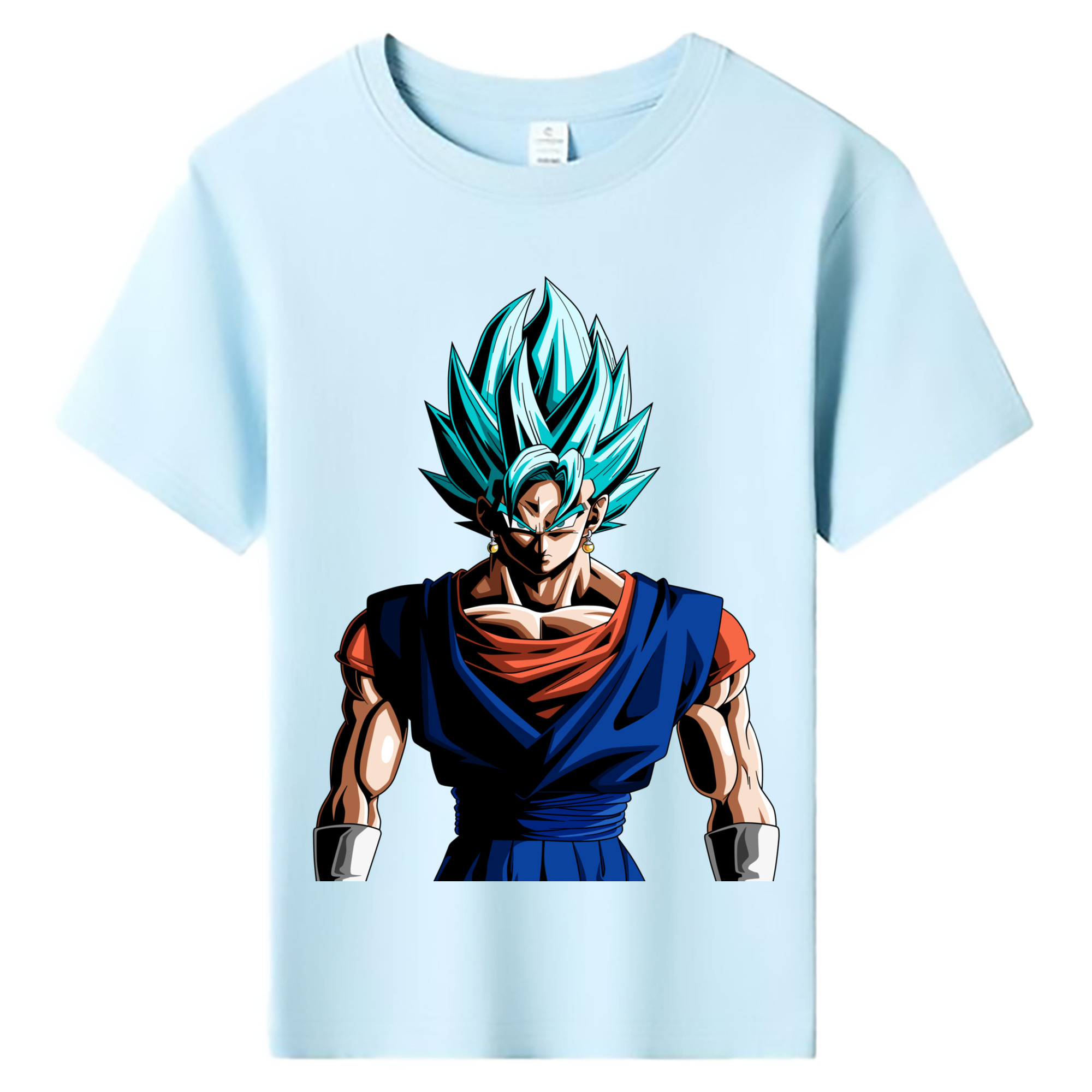（画像用） ドラゴンボール ベジット DRAGON BALL Vegetto 綿100％キッズTシャツ（フロントプリント）